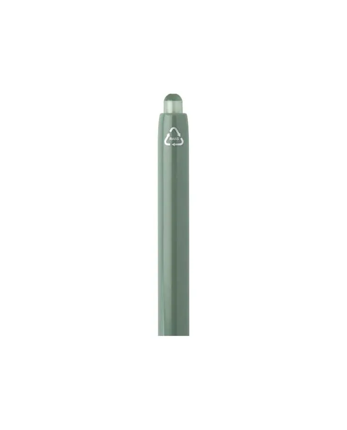 Penna a sfera a doppia iniezione in materiale riciclato certificato RCS (inchiostro blu) Glen - cod. P106435
