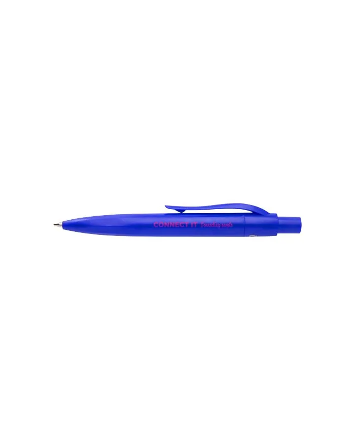 Mini penna a sfera in plastica riciclata Ramin (inchiostro blu) - cod. P107338
