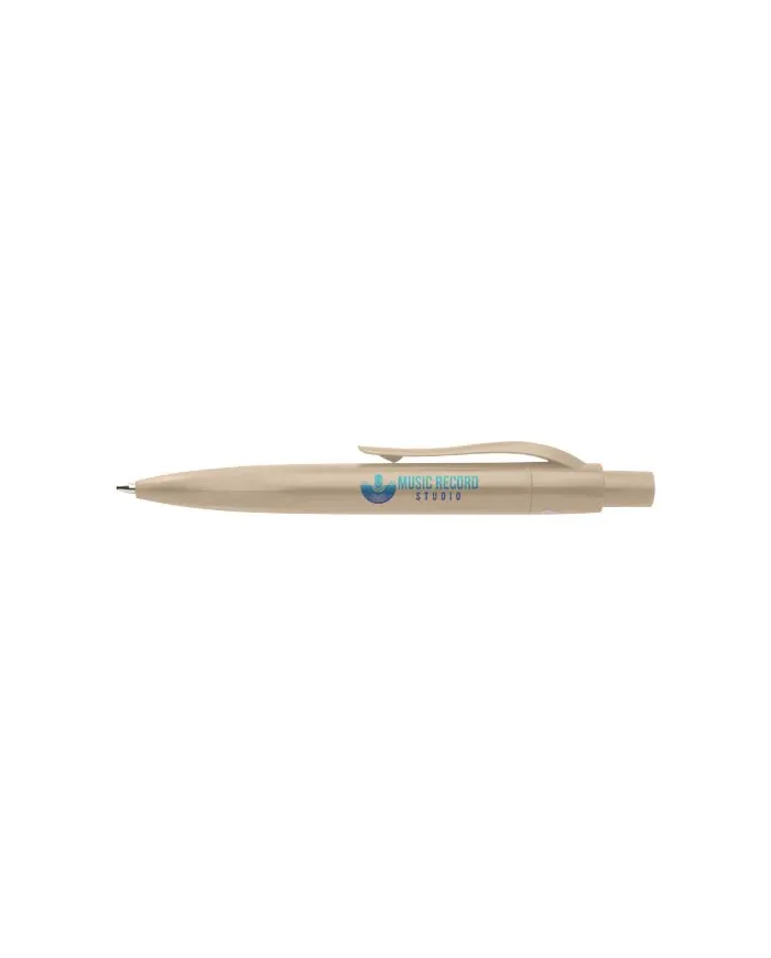 Mini penna a sfera in plastica riciclata Ramin (inchiostro blu) - cod. P107338
