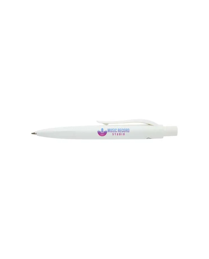 Mini penna a sfera in plastica riciclata Ramin (inchiostro blu) - cod. P107338