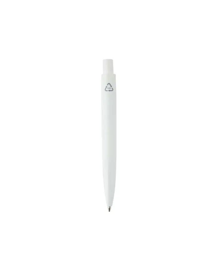 Mini penna a sfera in plastica riciclata Ramin (inchiostro blu) - cod. P107338
