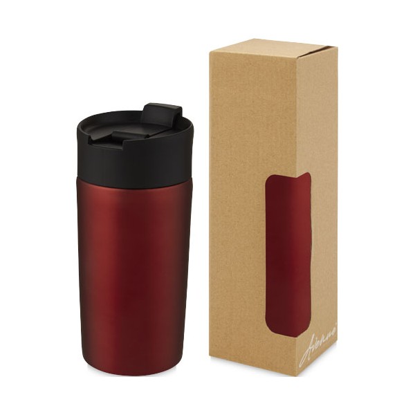 Bicchiere termico Jetta da 330 ml con isolamento sottovuoto in rame - cod. P100689
