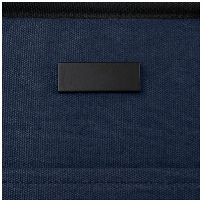 Borsa termica portapranzo per 9 lattine in canvas riciclato certificato GRS Joey - 6L Borsa termica portapranzo per 9 lattine in canvas riciclato certificato GRS Joey - 6L