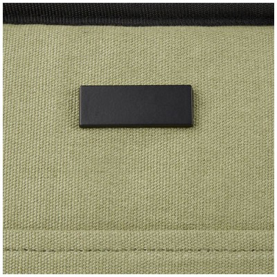Borsa termica portapranzo per 9 lattine in canvas riciclato certificato GRS Joey - 6L Borsa termica portapranzo per 9 lattine in canvas riciclato certificato GRS Joey - 6L