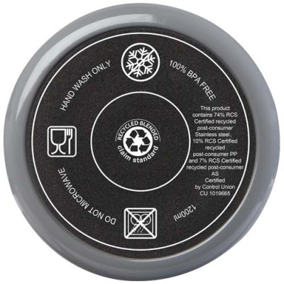 Tazza certificata RCS con cannuccia da 1200 ml Melbourne