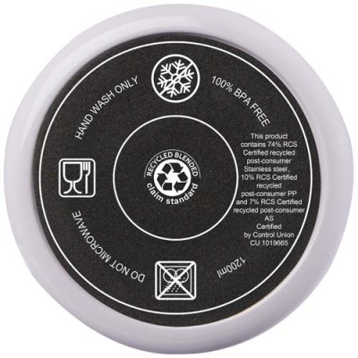 Tazza certificata RCS con cannuccia da 1200 ml Melbourne