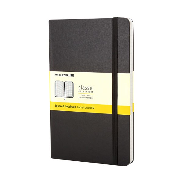 Blocco note con copertina rigida - a quadretti Moleskine Classic PK