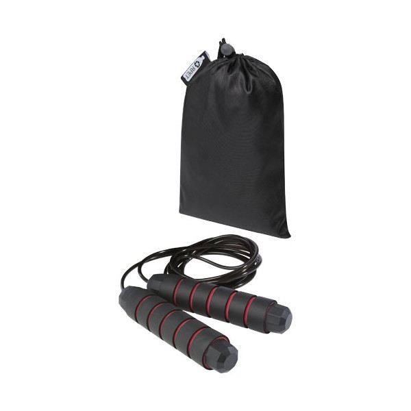 Corda per saltare Austin morbida con custodia in PET riciclato - cod. P127021