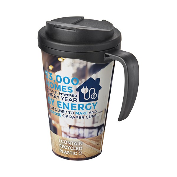 Tazza termica Brite-Americano® Grande da 350 ml con coperchio ermetico - cod. P210420