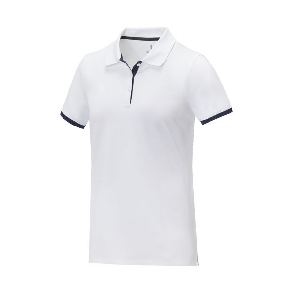 Polo Morgan da donna bicolore a manica corta - cod. P38111