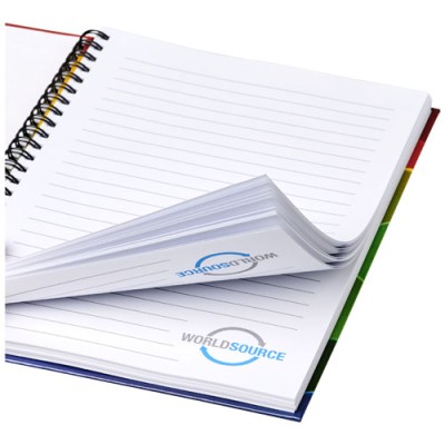 Notebook Wire-o formato A5 e copertina rigida