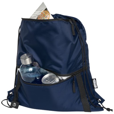 Borsa termica con coulisse in materiale riciclato Adventure - 9L Borsa termica con coulisse in materiale riciclato Adventure - 9L