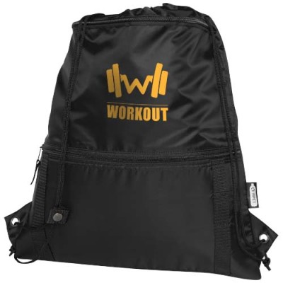 Borsa termica con coulisse in materiale riciclato Adventure - 9L Borsa termica con coulisse in materiale riciclato Adventure - 9L