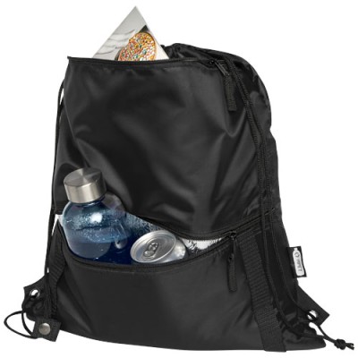 Borsa termica con coulisse in materiale riciclato Adventure - 9L Borsa termica con coulisse in materiale riciclato Adventure - 9L