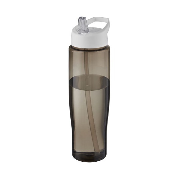 Borraccia sportiva da 700 ml con coperchio con beccuccio H2O Active® Eco Tempo - cod. P210449