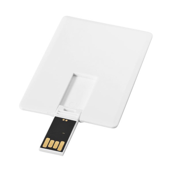 Chiavetta USB Slim da 2 GB a forma di carta di credito - cod. P123520