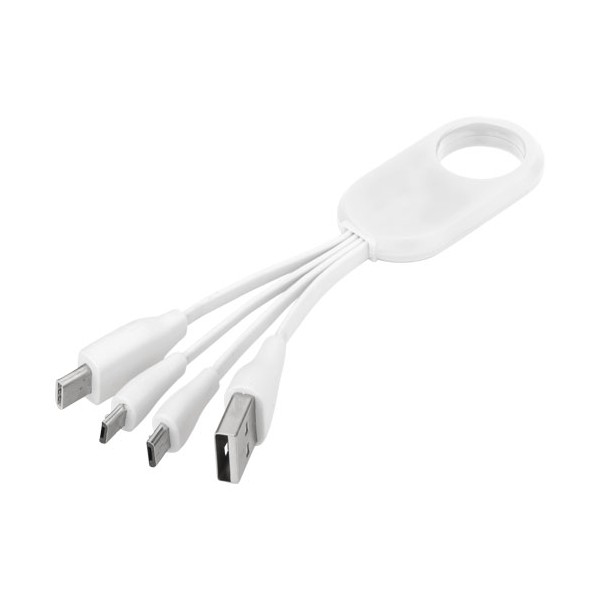 Cavo di ricarica Troup 4 in 1 con cordino - cod. P134214
