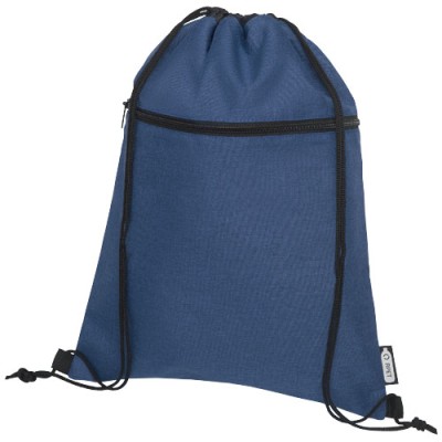 Zaino con cordoncino Ross in PET riciclato - 5L