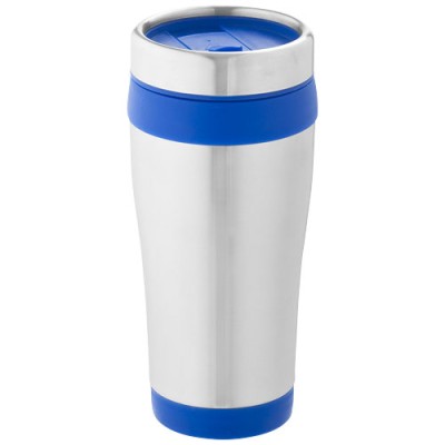 Bicchiere termico in acciaio inossidabile riciclato certificato RCS da 410 ml Elwood Bicchiere termico in acciaio inossidabile riciclato certificato RCS da 410 ml Elwood