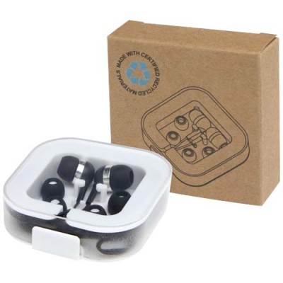 Cuffie tipo C cablate con astuccio in plastica riciclata Baekdu Cuffie tipo C cablate con astuccio in plastica riciclata Baekdu