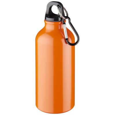 Borraccia sportiva in alluminio con moschettone da 400 ml Oregon