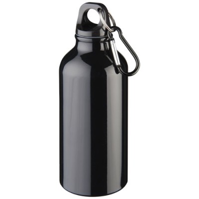 Borraccia sportiva in alluminio con moschettone da 400 ml Oregon