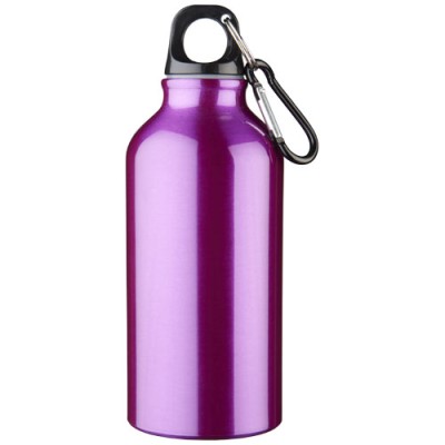 Borraccia sportiva in alluminio con moschettone da 400 ml Oregon