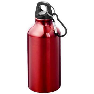 Borraccia sportiva in alluminio con moschettone da 400 ml Oregon