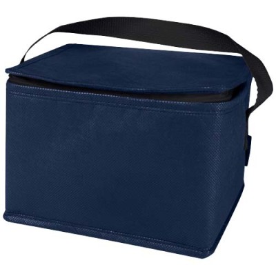 Borsa termica con capacità per 6 lattine in tessuto non tessuto riciclato certificato GRS Spectrum - 4L Borsa termica con capacità per 6 lattine in tessuto non tessuto riciclato certificato GRS Spectrum - 4L