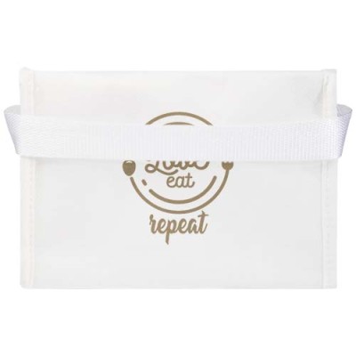 Borsa termica con capacità per 6 lattine in tessuto non tessuto riciclato certificato GRS Spectrum - 4L Borsa termica con capacità per 6 lattine in tessuto non tessuto riciclato certificato GRS Spectrum - 4L