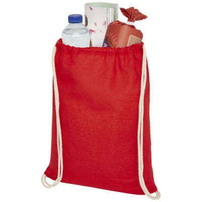 Sacca in cotone 100 g/m² con coulisse Oregon - 5L