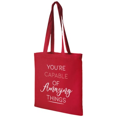 Shopper in cotone 140 g/m² Madras - 7L
