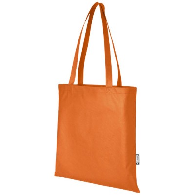 Tote bag convention in tessuto non tessuto riciclato certificato GRS Zeus 6l