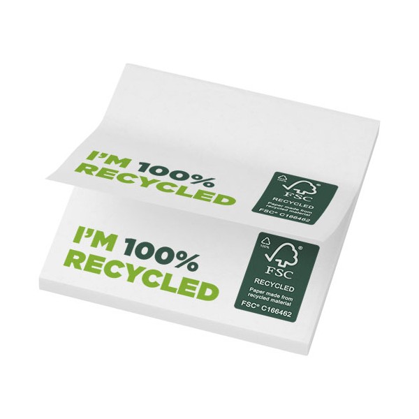 Foglietti adesivi in carta riciclata 75 x 75 mm Sticky-Mate® - cod. P21286