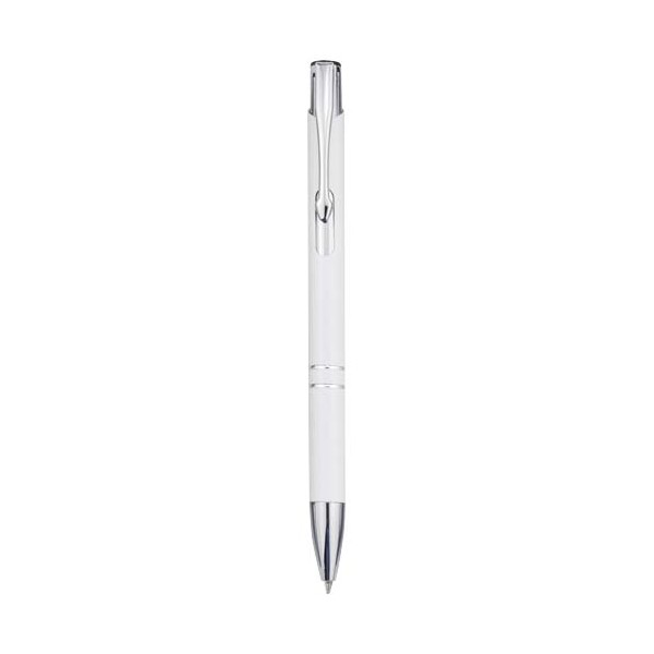 Penna a sfera in alluminio riciclato Moneta (inchiostro blu) - cod. P107984