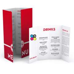 Menù e portamenù personalizzati con stampa logo online