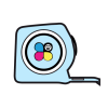 Metri personalizzati stampati con logo