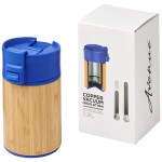 Bicchieri Arca in bambù da 200 ml, con sottovuoto in rame antiperdite