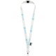 Lanyard Tom in PET riciclato con chiusura breakaway