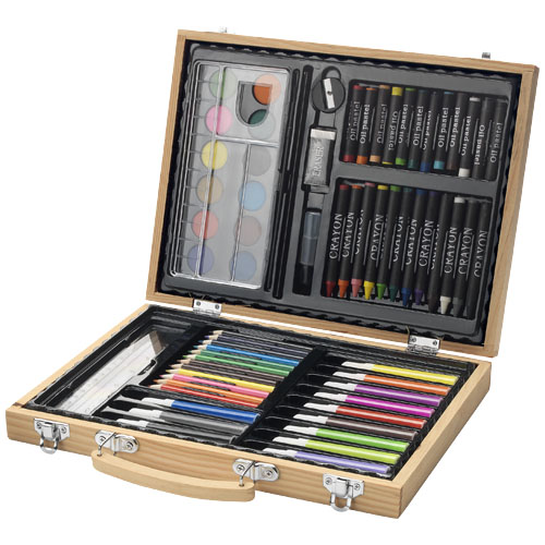 Set per disegnare/colorare da 67 pezzi Rainbow