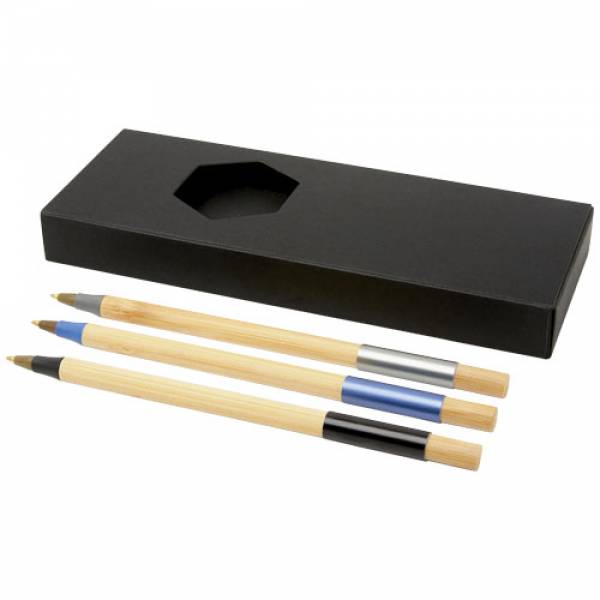Set di 3 penne in bambù Kerf - P107779