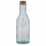 Bottiglie Fresqui in vetro riciclato con tappo di sughero - P113255