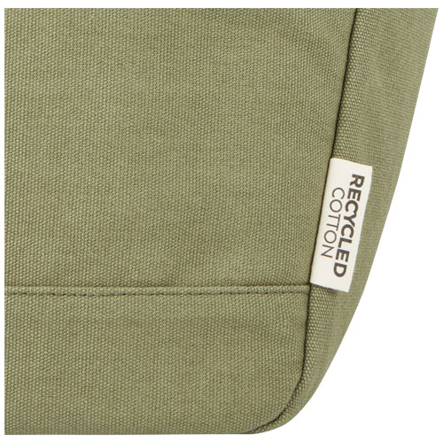 Borsa termica portapranzo per 9 lattine in tela riciclata certificata GRS Joey - 6L Borsa termica portapranzo per 9 lattine in tela riciclata certificata GRS Joey - 6L - cod. P120679