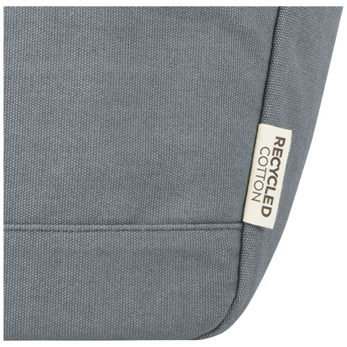 Borsa termica portapranzo per 9 lattine in tela riciclata certificata GRS Joey - 6L Borsa termica portapranzo per 9 lattine in tela riciclata certificata GRS Joey - 6L - cod. P120679