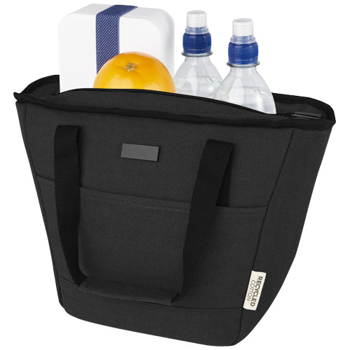 Borsa termica portapranzo per 9 lattine in tela riciclata certificata GRS Joey - 6L Borsa termica portapranzo per 9 lattine in tela riciclata certificata GRS Joey - 6L - cod. P120679
