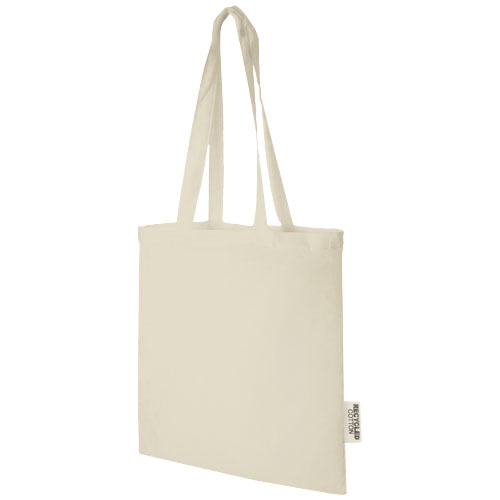 Tote bag in cotone riciclato da 140 g/m2 Madras - 7L Tote bag in cotone riciclato da 140 g/m2 Madras - 7L - cod. P120695