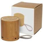 Altoparlanti Bluetooth® Lako in bambù - P124143