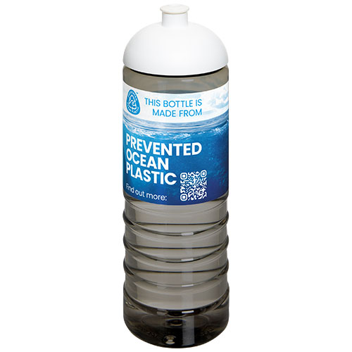 Borraccia sportiva con coperchio a cupola da 750 ml H2O Active® Eco Treble Borraccia sportiva con coperchio a cupola da 750 ml H2O Active® Eco Treble - cod. P210480