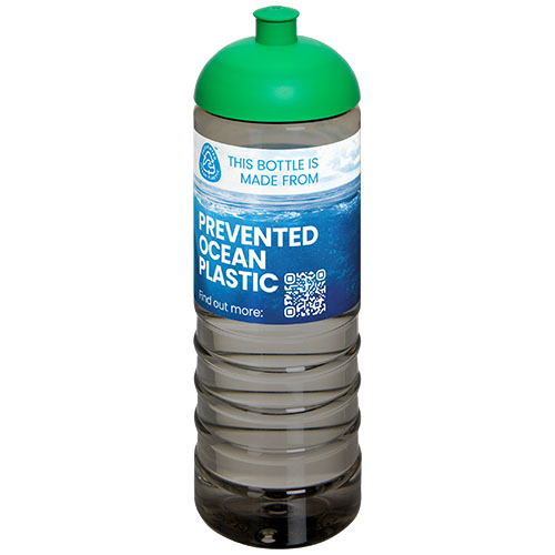 Borraccia sportiva con coperchio a cupola da 750 ml H2O Active® Eco Treble Borraccia sportiva con coperchio a cupola da 750 ml H2O Active® Eco Treble - cod. P210480