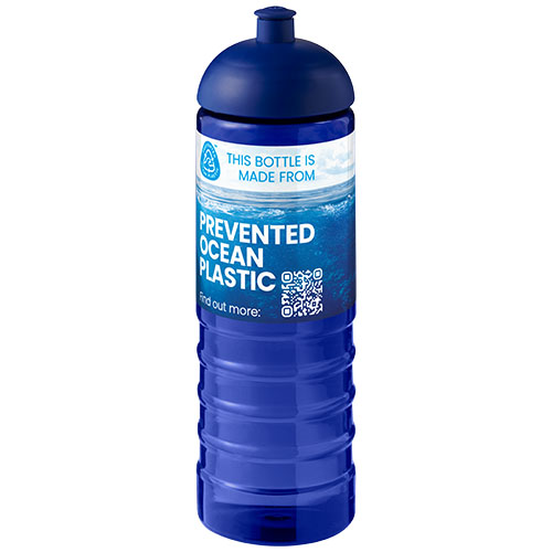 Borraccia sportiva con coperchio a cupola da 750 ml H2O Active® Eco Treble Borraccia sportiva con coperchio a cupola da 750 ml H2O Active® Eco Treble - cod. P210480